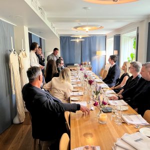 B2B-middage med modemærker i Stockholm